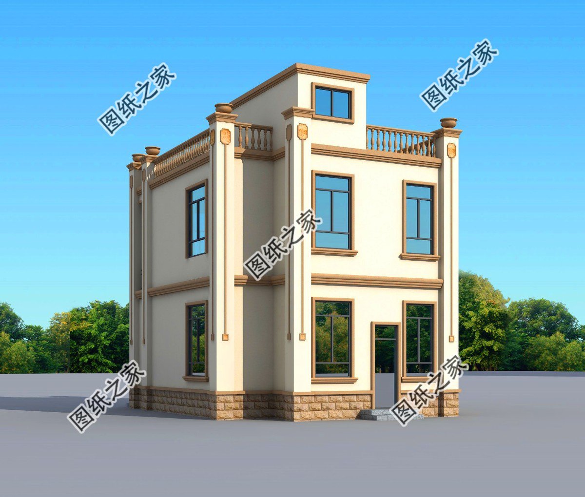 小戶(hù)型的農(nóng)村別墅，農(nóng)村人手一棟的代表作