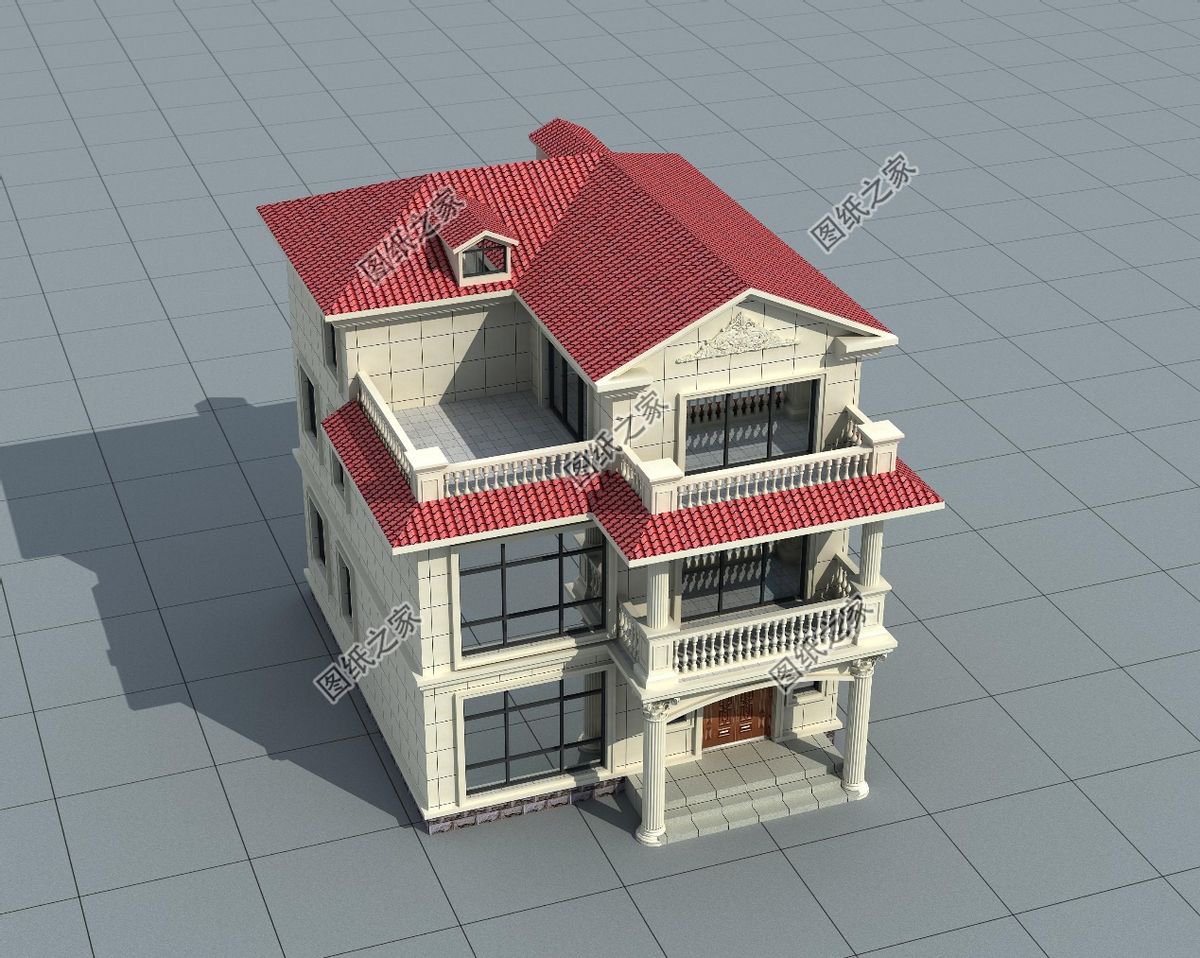 小戶(hù)型的農(nóng)村別墅，農(nóng)村人手一棟的代表作