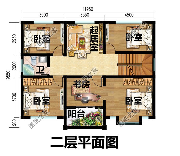 100平左右鄉(xiāng)下三層樓房設(shè)計(jì)圖
