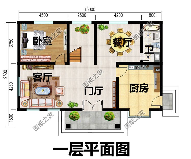 新農(nóng)村兩層樓房設(shè)計(jì)圖