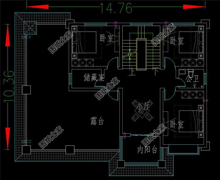 大開窗設(shè)計(jì)的二層別墅，都是當(dāng)下流行的現(xiàn)代風(fēng)元素