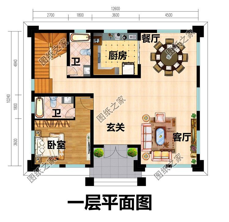 三層農(nóng)村自建房效果圖，這三款不超過30萬，錯(cuò)過了拍大腿都沒用