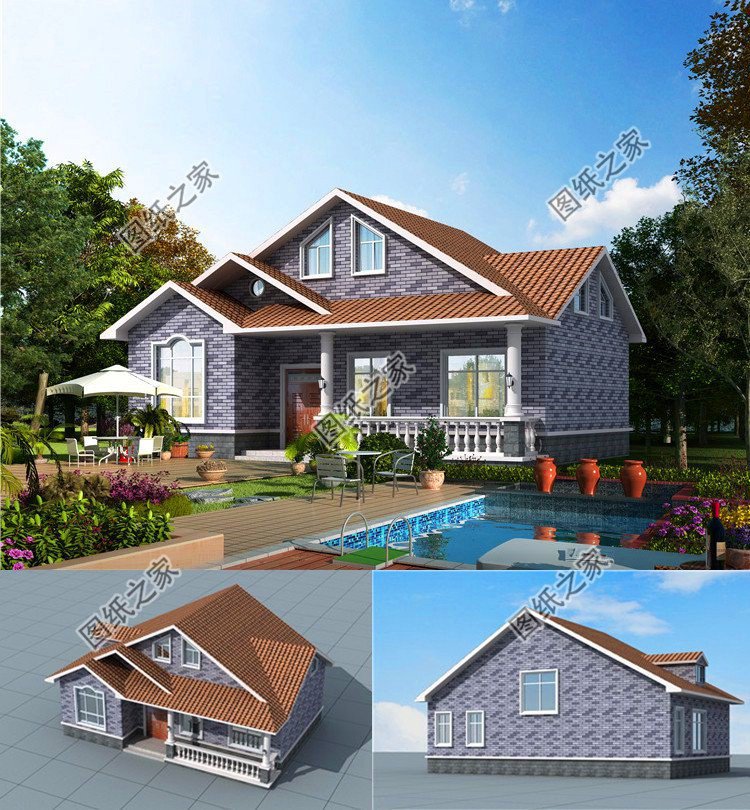 農村蓋房還是一層層好，這三款一層鄉(xiāng)村設計戶型圖精致美觀，喜歡收藏