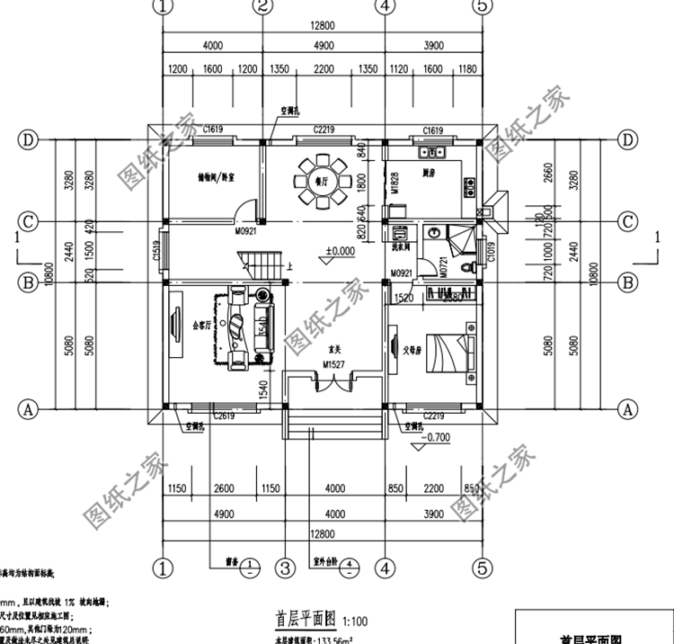 鄉(xiāng)墅建二層房圖紙設(shè)計圖，這三款細節(jié)給滿分，千萬要選好
