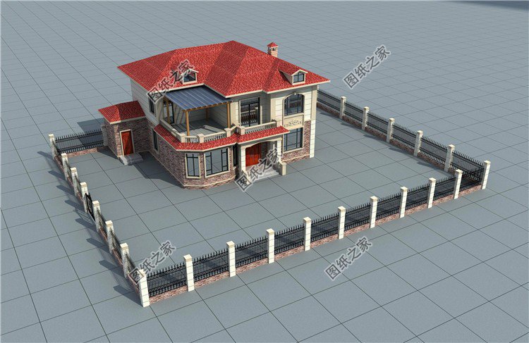 新農(nóng)村二層別墅圖片，全家看了都說(shuō)不錯(cuò)，錯(cuò)過(guò)可就要哭了