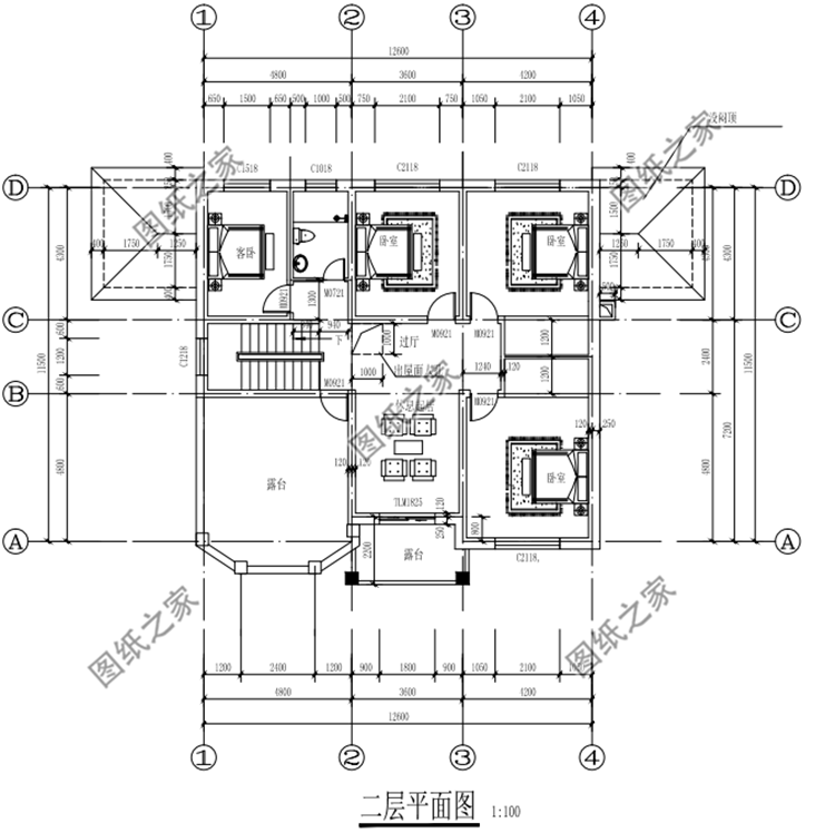 新農(nóng)村二層別墅圖片，全家看了都說(shuō)不錯(cuò)，錯(cuò)過(guò)可就要哭了