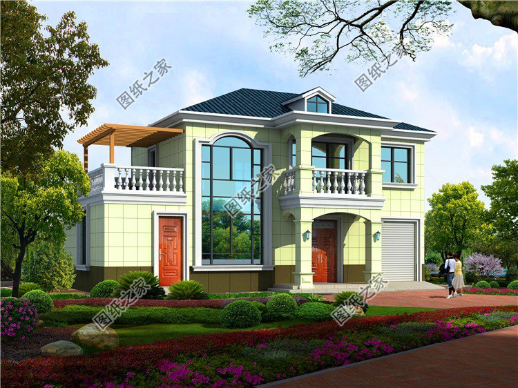 二層樓平面圖設(shè)計圖紙，農(nóng)村建房講究實用，這輩子建一棟值了