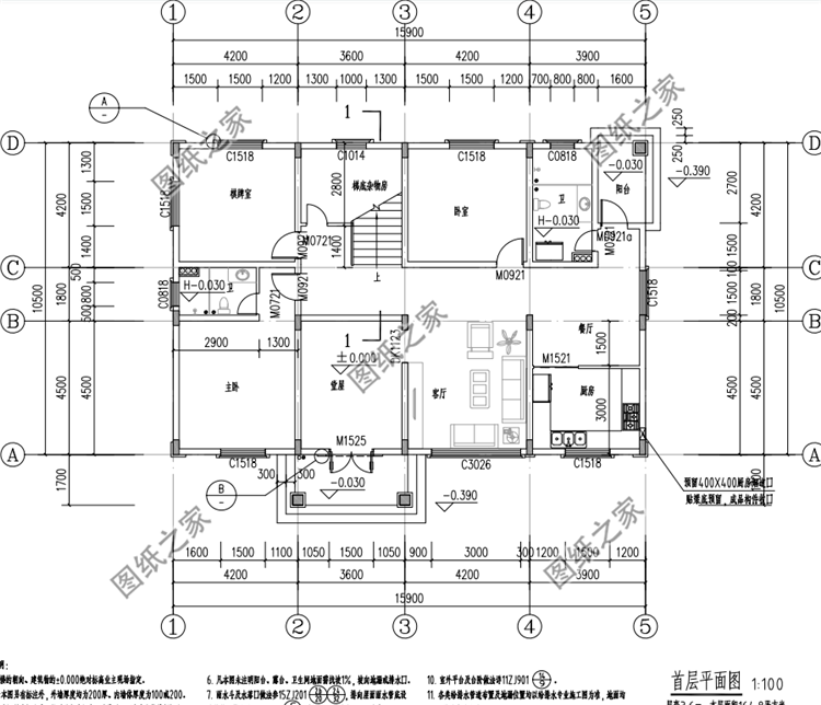 二層樓平面圖設(shè)計圖紙，農(nóng)村建房講究實用，這輩子建一棟值了