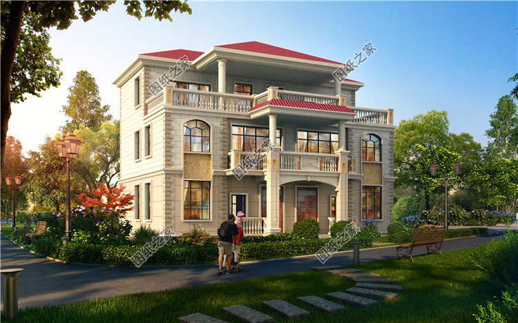 農(nóng)村兄弟雙拼自建房設(shè)計(jì)圖，城里有錢你都不到的好戶型