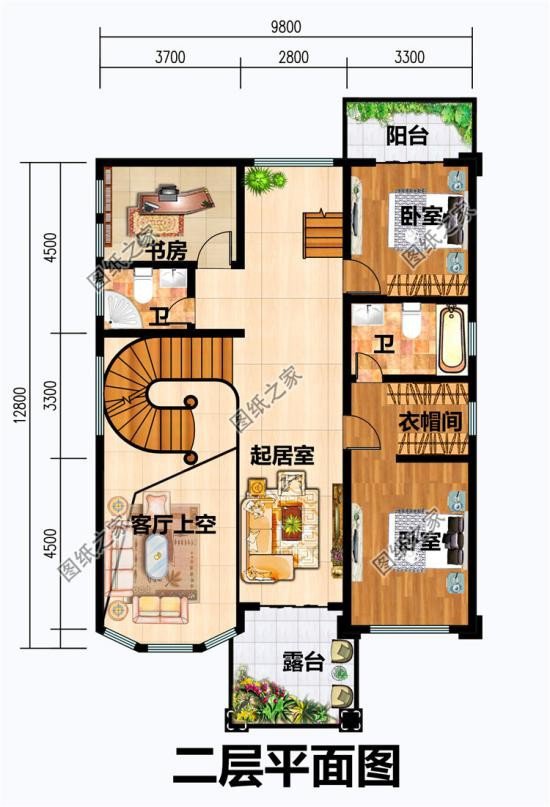 自建房象征溫馨親情，看完農(nóng)村自建房簡單設(shè)計(jì)圖想不想回農(nóng)村建一棟？