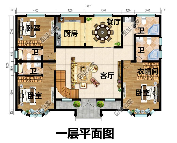 30萬(wàn)簡(jiǎn)歐私人二層別墅方案