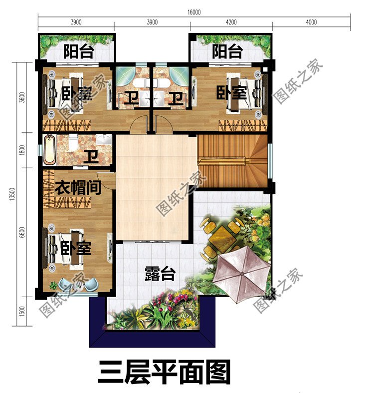 帶地下室設(shè)計(jì)三層自建房別墅設(shè)計(jì)圖