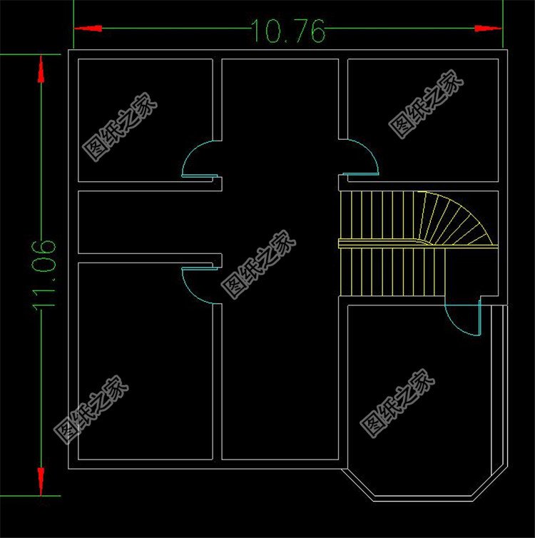 二層別墅設(shè)計圖紙