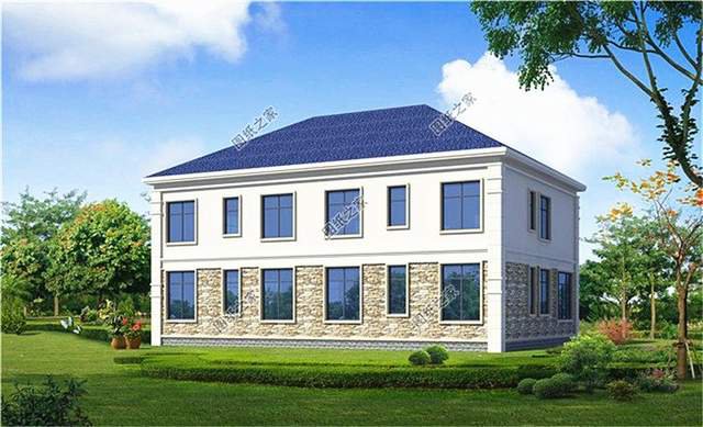 農(nóng)村二層雙拼小洋樓，簡單大氣看過來吧