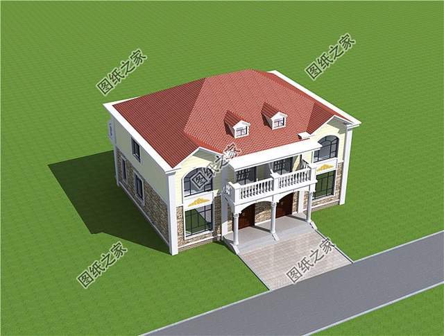 農(nóng)村二層雙拼小洋樓，簡單大氣看過來吧