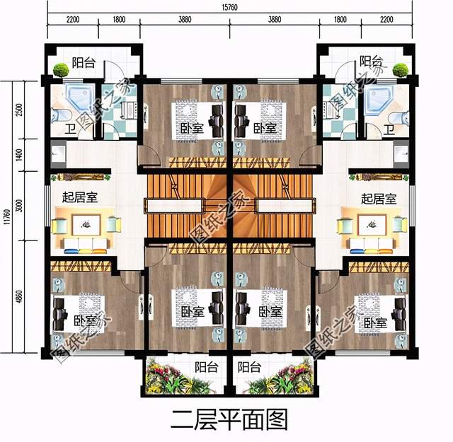 農(nóng)村二層雙拼小洋樓，簡單大氣看過來吧