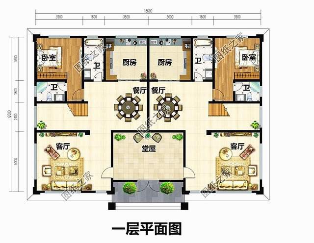 農(nóng)村二層雙拼小洋樓，簡單大氣看過來吧