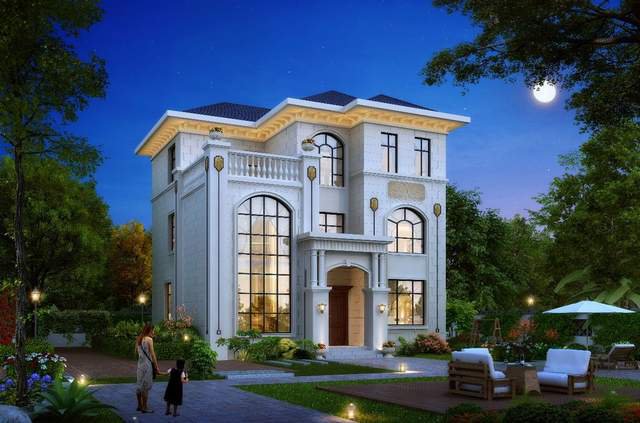 新款漂亮的農(nóng)村三層復(fù)式別墅設(shè)計(jì)圖高端大氣上檔次，造價(jià)30萬左右