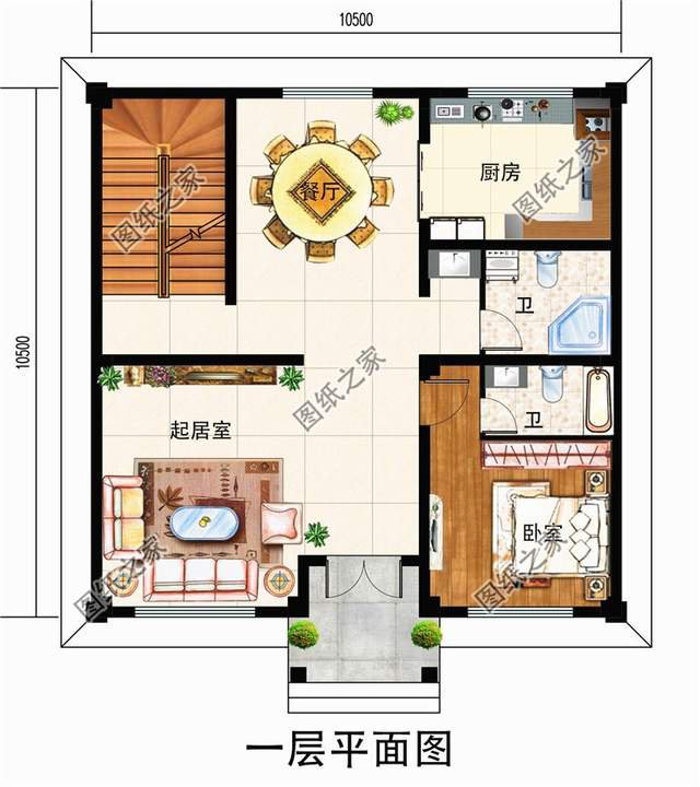 新款漂亮的農(nóng)村三層復(fù)式別墅設(shè)計(jì)圖高端大氣上檔次，造價(jià)30萬左右