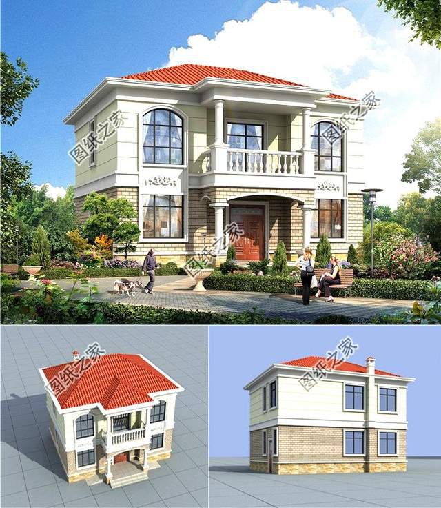 最為實(shí)用的造型簡單的二層磚混自建房，大家都很喜歡