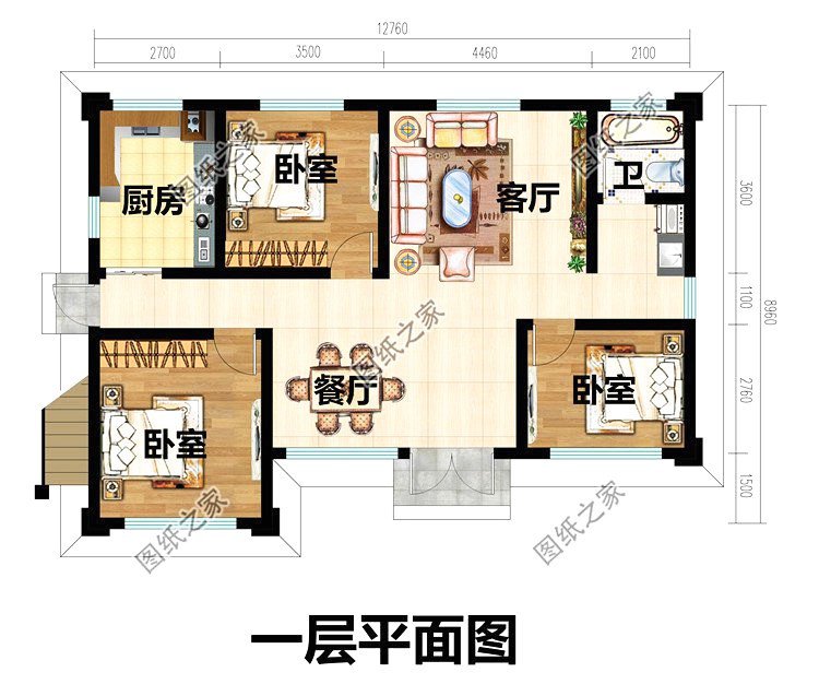 簡單舒適省錢的平屋頂自建房，打造不一樣的空中平地