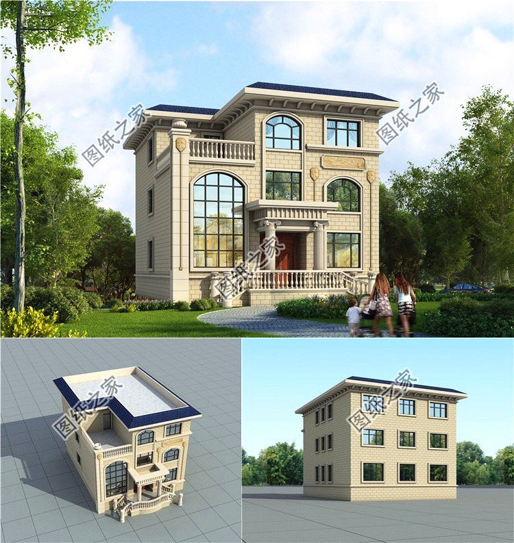 簡單舒適省錢的平屋頂自建房，打造不一樣的空中平地