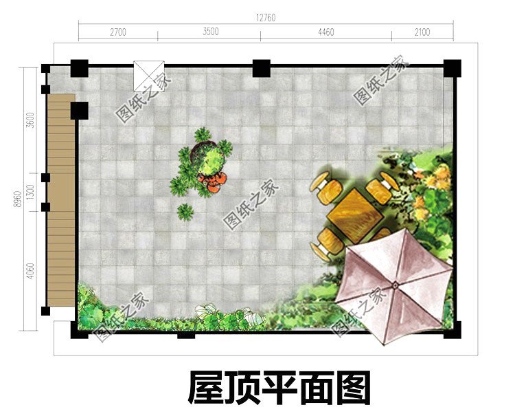 簡單舒適省錢的平屋頂自建房，打造不一樣的空中平地