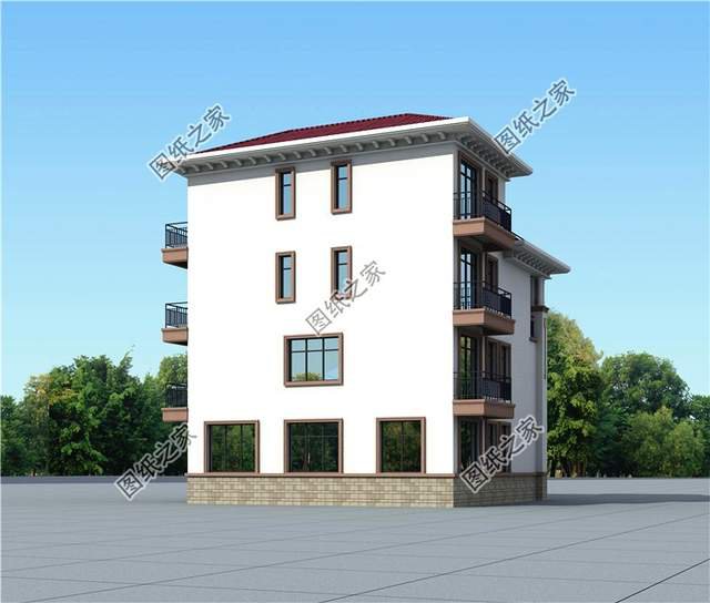 超氣派的農(nóng)村自建房豪華大別墅設(shè)計圖，簡直無法比擬