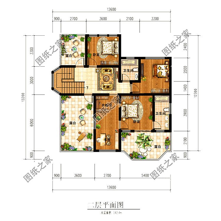 造價(jià)20萬(wàn)左右?guī)к?chē)庫(kù)的二層別墅設(shè)計(jì)圖，簡(jiǎn)直美麗動(dòng)人