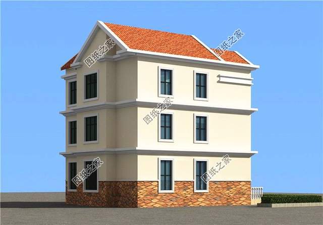 誰看了都豎大拇指的三層帶電梯別墅效果圖，絕了