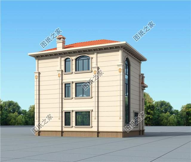 誰看了都豎大拇指的三層帶電梯別墅效果圖，絕了