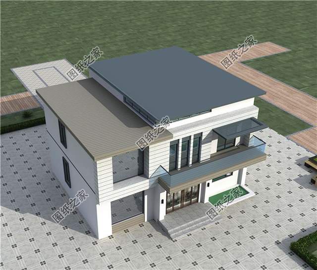 現(xiàn)代年輕人喜歡的簡(jiǎn)約輕奢二層別墅，引領(lǐng)時(shí)尚潮流