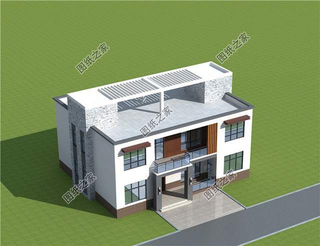 現(xiàn)代年輕人喜歡的簡(jiǎn)約輕奢二層別墅，引領(lǐng)時(shí)尚潮流