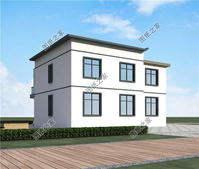 現(xiàn)代年輕人喜歡的簡(jiǎn)約輕奢二層別墅，引領(lǐng)時(shí)尚潮流