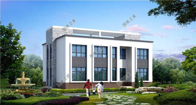 現(xiàn)代年輕人喜歡的簡(jiǎn)約輕奢二層別墅，引領(lǐng)時(shí)尚潮流