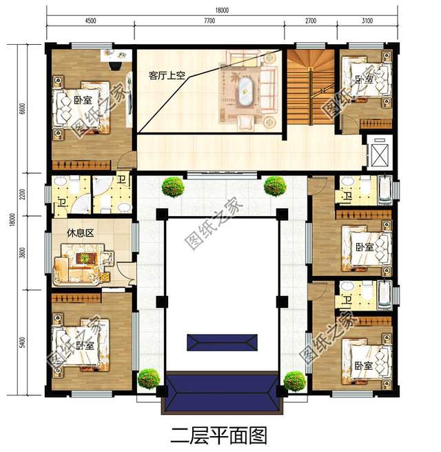戳中人心的新中式四合院設(shè)計圖，一雅一致盡在庭院之中