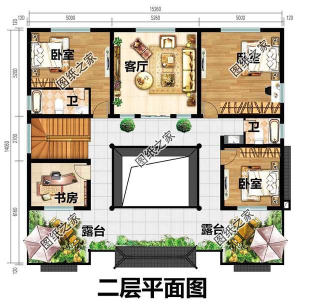 戳中人心的新中式四合院設(shè)計圖，一雅一致盡在庭院之中