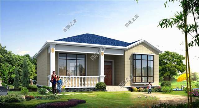 人人都能建起的10萬左右農(nóng)村別墅設計圖，左思右想就這套了