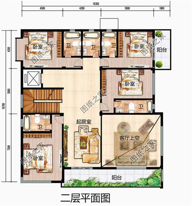 不帶羅馬柱的超現(xiàn)代三層別墅設計圖，這樣的風格你愛了嗎