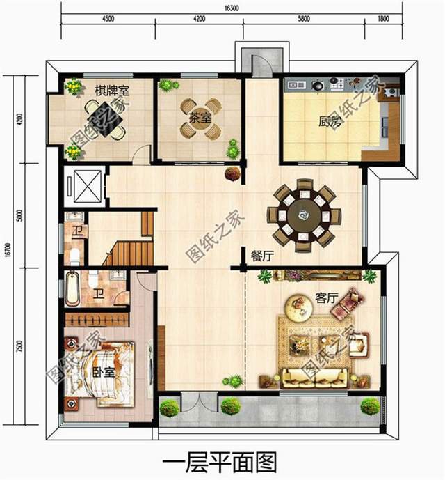不帶羅馬柱的超現(xiàn)代三層別墅設計圖，這樣的風格你愛了嗎