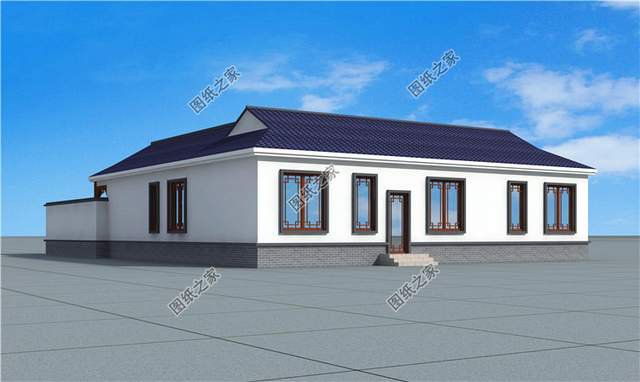 古香古氣的新中式一層別墅，濃濃的書香味