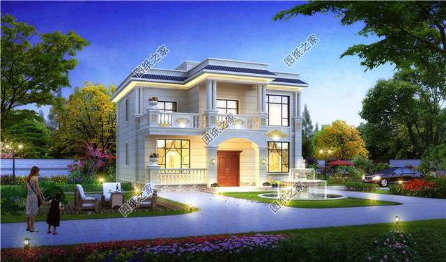 平屋頂、坡屋頂二層自建房帶給你不一樣的視覺沖擊效果