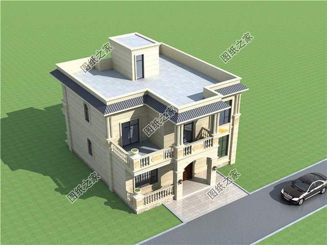 平屋頂、坡屋頂二層自建房帶給你不一樣的視覺沖擊效果