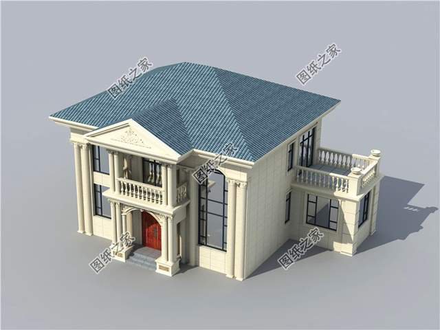 農村建房，必備二層挑空別墅，高大上的典范