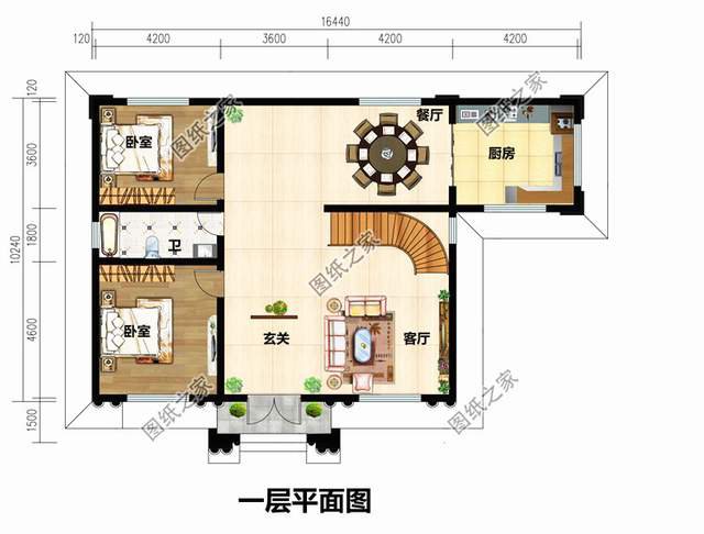 農村建房，必備二層挑空別墅，高大上的典范