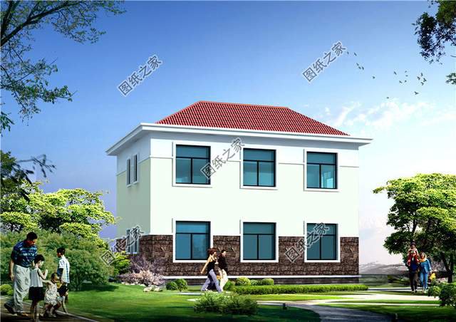 農村建房，必備二層挑空別墅，高大上的典范