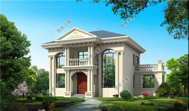 農村建房，必備二層挑空別墅，高大上的典范