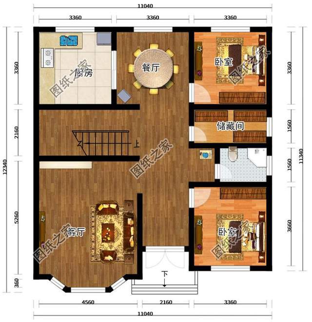 農村建房，必備二層挑空別墅，高大上的典范