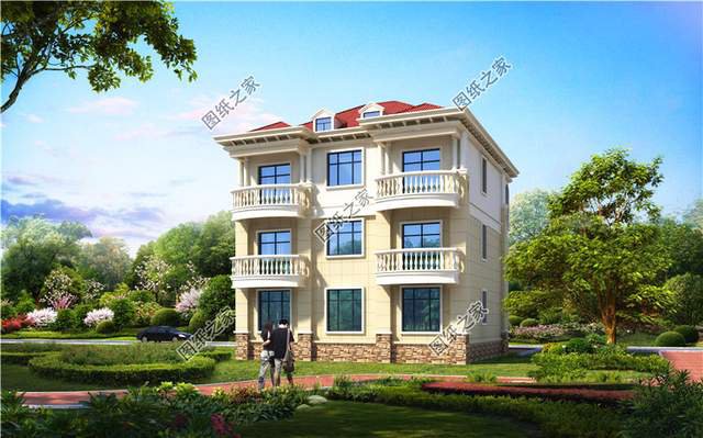 最受歡迎的三層別墅小洋樓，一般人我都不告訴他