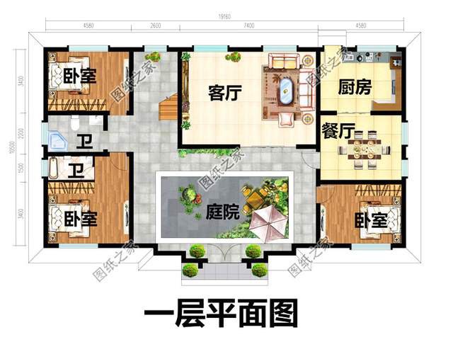 令人嘆為觀止的四合院別墅設(shè)計圖，帶給我們氣勢磅礴的感覺